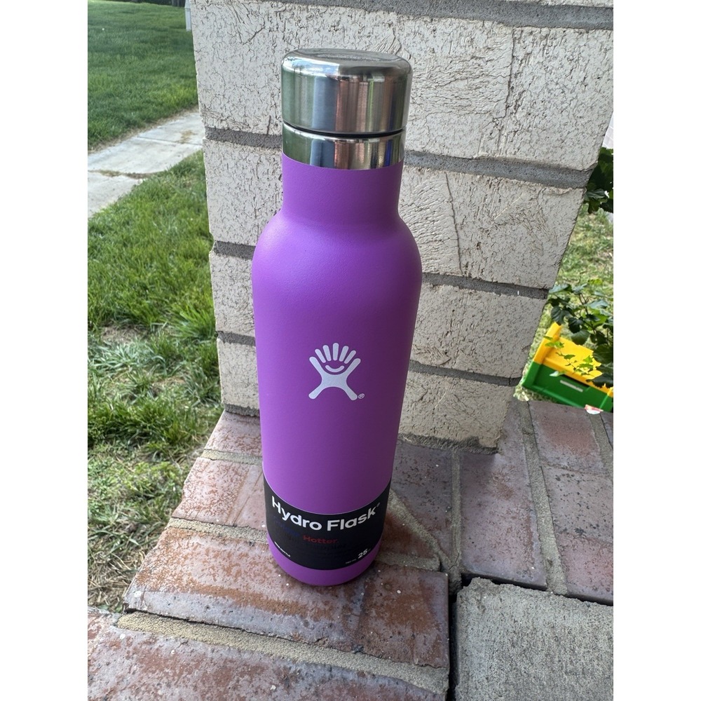 Brand New Hydro Flask 25 Oz Wine Tumbler Insulated Bottle, Raspberry